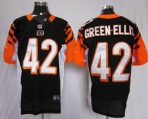 Nike Bengals -42 BenJarvus Green-Ellis Black Team Color Stitched NFL Elite Jersey Nike Bengals -42 BenJarvus Green-Ellis Black Team Color Stitched NFL Elite Jersey