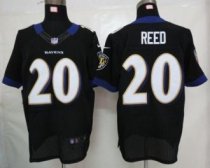 Nike Ravens -20 Ed Reed Black Alternate Stitched NFL Elite Jersey Nike Ravens -20 Ed Reed Black Alternate Stitched NFL Elite Jersey