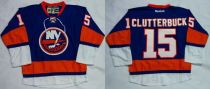 New York Islanders -15 Cal Clutterbuck Baby Blue Home Stitched NHL Jersey New York Islanders -15 Cal Clutterbuck Baby Blue Home Stitched NHL Jersey