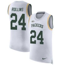 Nike Packers -24 Quinten Rollins White Stitched NFL Limited Rush Tank Top Jersey Nike Packers -24 Quinten Rollins White Stitched NFL Limited Rush Tank Top Jersey