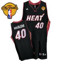 Miami Heat -40 Udonis Haslem Black Finals Patch Stitched NBA Jersey Miami Heat -40 Udonis Haslem Black Finals Patch Stitched NBA Jersey