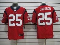 Nike Houston Texans #25 Kareem Jackson Red Alternate Men's Stitched NFL Elite Jersey