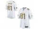 NEW Detroit Lions -81 Calvin Johnson White Jerseys(game USA)