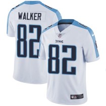 Nike Titans -82 Delanie Walker White Stitched NFL Vapor Untouchable Limited Jersey