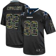 Nike Dallas Cowboys #88 Dez Bryant Black Men's Stitched NFL Elite Camo Fashion Jersey