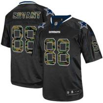 Nike Dallas Cowboys #88 Dez Bryant Black Men's Stitched NFL Elite Camo Fashion Jersey
