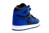 Authentic Air Jordan 1 Retro Hi OG  Black and Varsity Royal