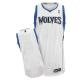 Revolution 30 Minnesota Timberwolves Blank White Stitched NBA Jersey