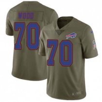 Nike Bills -70 Eric Wood Olive Stitched NFL Limited 2017 Salute To Service Jersey Nike Bills -70 Eric Wood Olive Stitched NFL Limited 2017 Salute To Service Jersey