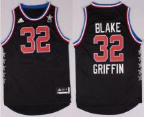 Los Angeles Clippers -32 Blake Griffin Black 2015 All Star Stitched NBA Jersey Los Angeles Clippers -32 Blake Griffin Black 2015 All Star Stitched NBA Jersey
