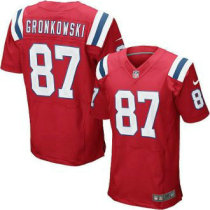 Nike New England Patriots -87 Rob Gronkowski Red game Jersey Nike New England Patriots -87 Rob Gronkowski Red game Jersey