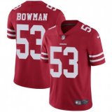 Nike 49ers -53 NaVorro Bowman Red Team Color Stitched NFL Vapor Untouchable Limited Jersey