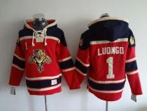 Florida Panthers -1 Roberto Luongo Red Sawyer Hooded Sweatshirt Stitched NHL Jersey Florida Panthers -1 Roberto Luongo Red Sawyer Hooded Sweatshirt Stitched NHL Jersey