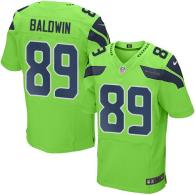 Nike Seahawks -89 Doug Baldwin Green Stitched NFL Elite Rush Jersey