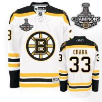 Boston Bruins 2011 Stanley Cup Champions Patch -33 Zdeno Chara White Stitched NHL Jersey Boston Bruins 2011 Stanley Cup Champions Patch -33 Zdeno Chara White Stitched NHL Jersey