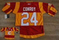 Calgary Flames -24 Craig Conroy Stitched Red Orange 2011 Winter Classic NHL Jersey Calgary Flames -24 Craig Conroy Stitched Red Orange 2011 Winter Classic NHL Jersey
