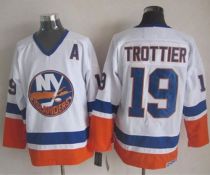 New York Islanders -19 Bryan Trottier White CCM Throwback Stitched NHL Jersey New York Islanders -19 Bryan Trottier White CCM Throwback Stitched NHL Jersey