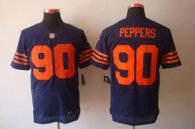 Nike Bears -90 Julius Peppers Navy Blue 1940s Throwback Stitched NFL Elite Jersey