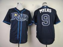 Tampa Bay Rays #9 Wil Myers Dark Blue Cool Base Stitched MLB Jersey Tampa Bay Rays #9 Wil Myers Dark Blue Cool Base Stitched MLB Jersey