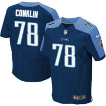 Nike Titans -78 Jack Conklin Navy Blue Alternate Stitched NFL Elite Jersey Nike Titans -78 Jack Conklin Navy Blue Alternate Stitched NFL Elite Jersey