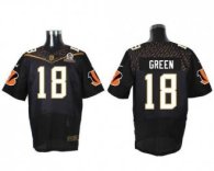Nike Cincinnati Bengals -18 A J  Green Black 2016 Pro Bowl Stitched NFL Elite Jersey