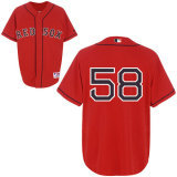 Boston Red Sox #58 Jonathan Papelbon Stitched Red MLB Jersey
