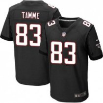 Nike Atlanta Falcons 83 Jacob Tamme Black Alternate Stitched NFL Elite Jersey Nike Atlanta Falcons 83 Jacob Tamme Black Alternate Stitched NFL Elite Jersey