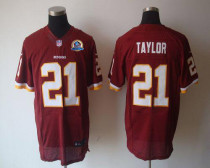 Nike Washington Redskins -21 Sean Taylor Burgundy Red Team Color With Hall of Fame 50th Patch Men's Nike Washington Redskins -21 Sean Taylor Burgundy Red Team Color With Hall of Fame 50th Patch Men's