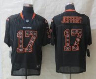 2014 New Nike Chicago Bears -17 Alshon Jeffery Lights Out Black Elite Jerseys