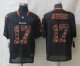 2014 New Nike Chicago Bears -17 Alshon Jeffery Lights Out Black Elite Jerseys