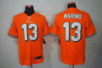 Nike Dolphins -13 Dan Marino Orange Alternate Stitched NFL Elite Jersey Nike Dolphins -13 Dan Marino Orange Alternate Stitched NFL Elite Jersey