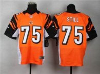 Nike Cincinnati Bengals -75 Devon Still Orange Elite Jersey