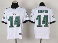 Nike Philadelphia Eagles #14 Riley Cooper White Men's Stitched NFL Elite Jersey