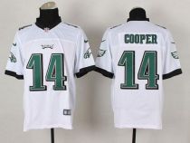 Nike Philadelphia Eagles #14 Riley Cooper White Men's Stitched NFL Elite Jersey Nike Philadelphia Eagles #14 Riley Cooper White Men's Stitched NFL Elite Jersey