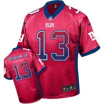 Nike New York Giants #13 Odell Beckham Jr Red Alternate Men's Stitched NFL Elite Drift Fashion Jerse Nike New York Giants #13 Odell Beckham Jr Red Alternate Men's Stitched NFL Elite Drift Fashion Jerse