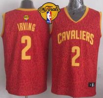 Cleveland Cavaliers -2 Kyrie Irving Red Crazy Light The Finals Patch Stitched NBA Jersey Cleveland Cavaliers -2 Kyrie Irving Red Crazy Light The Finals Patch Stitched NBA Jersey
