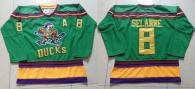 Anaheim Ducks -8 Teemu Selanne Green CCM Throwback Stitched NHL Jersey