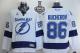 Tampa Bay Lightning -86 Nikita Kucherov White 2015 Stanley Cup Stitched NHL Jersey