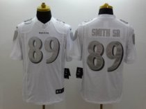 Nike Ravens -89 Steve Smith White NFL Limited Platinum Jersey Nike Ravens -89 Steve Smith White NFL Limited Platinum Jersey