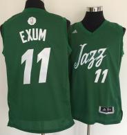 Utah Jazz -11 Dante Exum Green 2016-2017 Christmas Day Stitched NBA Jersey