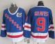New York Rangers -9 Adam Graves Blue CCM 75TH Stitched NHL Jersey