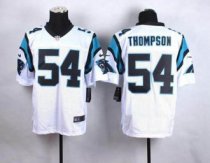 Nike Carolina Panthers -54 Shaq Thompson White Stitched NFL Elite Jersey Nike Carolina Panthers -54 Shaq Thompson White Stitched NFL Elite Jersey