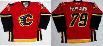Calgary Flames -79 Michael Ferland Red Home Stitched NHL Jersey Calgary Flames -79 Michael Ferland Red Home Stitched NHL Jersey
