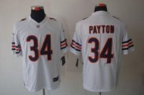 Nike Bears -34 Walter Payton White Stitched NFL Limited Jersey Nike Bears -34 Walter Payton White Stitched NFL Limited Jersey