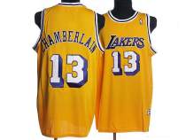 Mitchell and Ness Los Angeles Lakers -13 Wilt Chamberlain Stitched Yellow Throwback NBA Jersey Mitchell and Ness Los Angeles Lakers -13 Wilt Chamberlain Stitched Yellow Throwback NBA Jersey