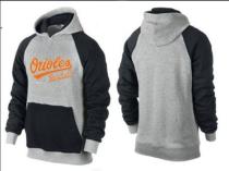 Baltimore Orioles Pullover Hoodie Grey Black Baltimore Orioles Pullover Hoodie Grey Black