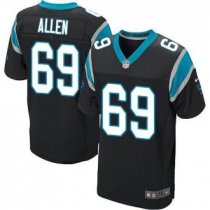 Nike Carolina Panthers -69 Jared Allen Black Team Color Stitched NFL Elite Jersey Nike Carolina Panthers -69 Jared Allen Black Team Color Stitched NFL Elite Jersey