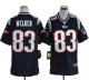 Nike Patriots -83 Wes Welker Navy Blue Team Color Stitched NFL Game Jersey