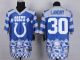 Nike Indianapolis Colts #30 LaRon Landry Royal Blue Men's Stitched NFL Elite Noble Fashion Jersey