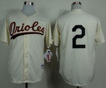 Baltimore Orioles #2 JJ Hardy Cream 1954 Turn Back The Clock Stitched MLB Jersey Baltimore Orioles #2 JJ Hardy Cream 1954 Turn Back The Clock Stitched MLB Jersey